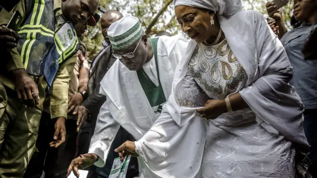 Atiku Abubakar na former vice president of Nigeria from 1999 to 2007