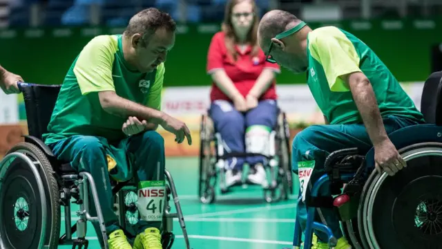 Marcelo e Eliseu na Paralimpíada do Rio