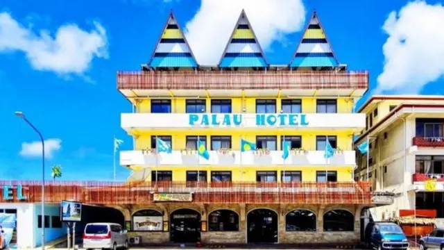 Hotel Palau küçük ada ülkesi Palau'nun ilk oteli