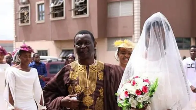 Mike Bamiloye daughter wedding: Darasimi Mike Bamiloye and Lawerence Oyor wedding fotos