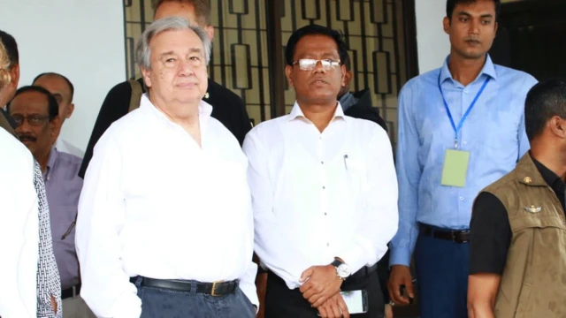 জাতিসংঘ মহাসচিব অ্যান্তনিও গুতেরেস।