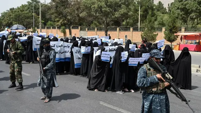 Zanga-zangar Mata a Afghanistan