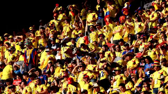 Colombia fan
