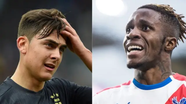 Pualo Dybala da Wilfred Zaha