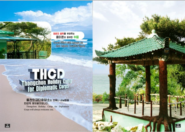 '청춘의 활력을 부어주는 음이온이 풍부한 수림'이라는 홍보 문구가 눈에 띈다