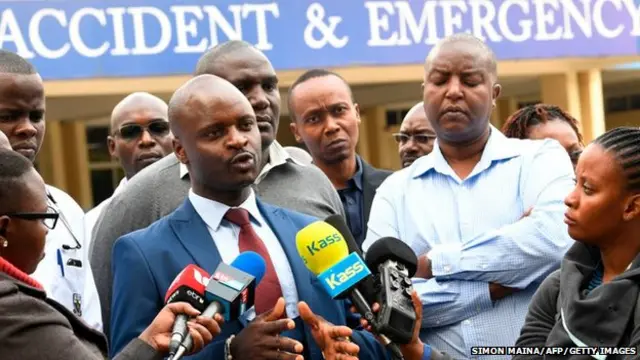 Doctors wey dey protest for Kenya