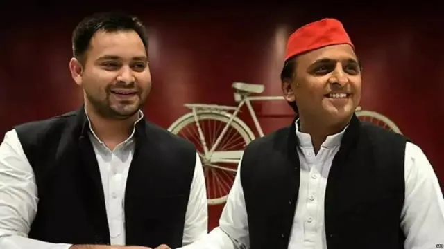 तेजस्वी और अखिलेश