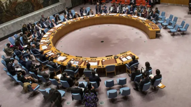 지난 29일 뉴욕 유엔본부에서 안보리 긴급회의가 열렸다