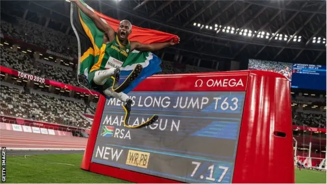 Ntando Mahlangu alipoweka rekodi michuano ya paralimpiki Tokyo