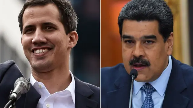 Guaidó y Maduro