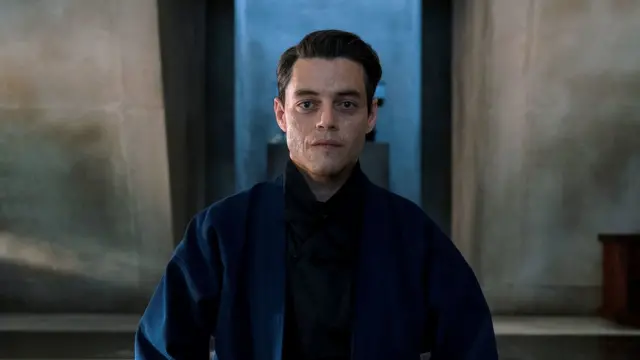 Rami Malek dans le rôle de Safin dans No Time to Die