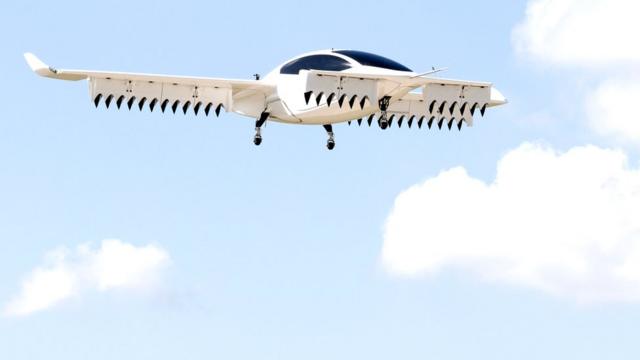 Lilium公司的电动垂直起降飞机原型机