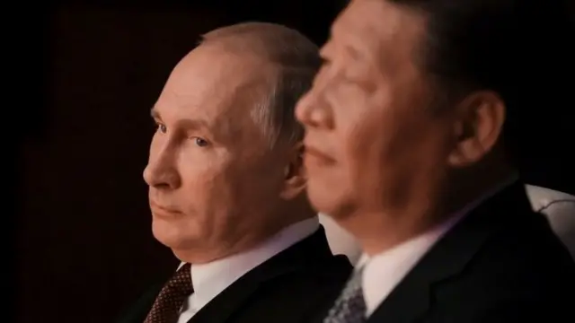 व्लादिमीर पुतिन और शी जिनपिंग