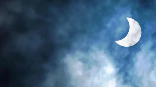 Кольцевое солнечное затмение в Африке