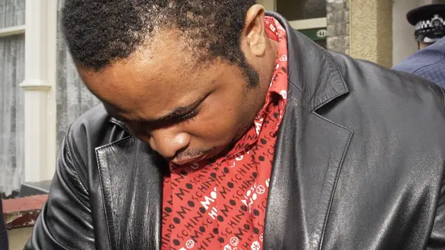 Kingsley Ojo arrêté à Stratford, dans l'est de Londres, en juillet 2003