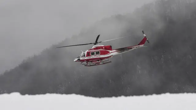 Rigopiano готель, Італія, лавина