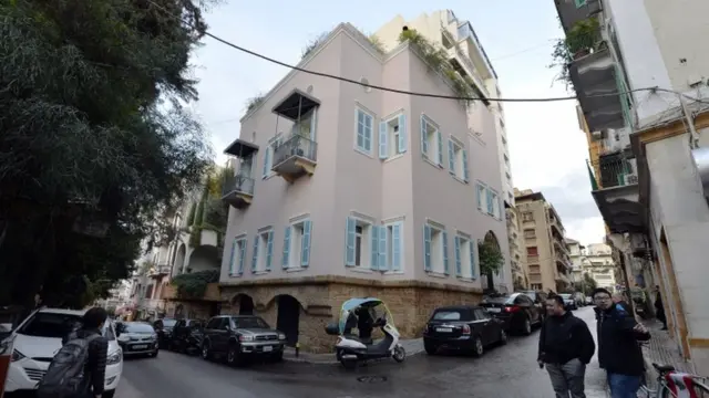 Documentos judiciais apontam esta casa como sendo de posse de Carlos Ghosn em Beirute