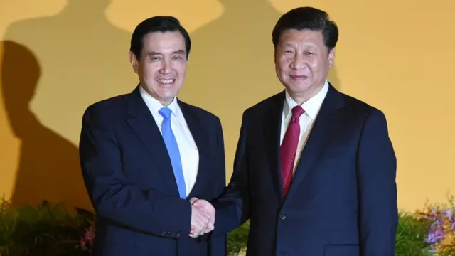 馬英九和習近平