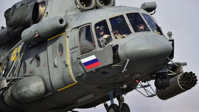 የሩሲያ ሄሊኮፕተር 