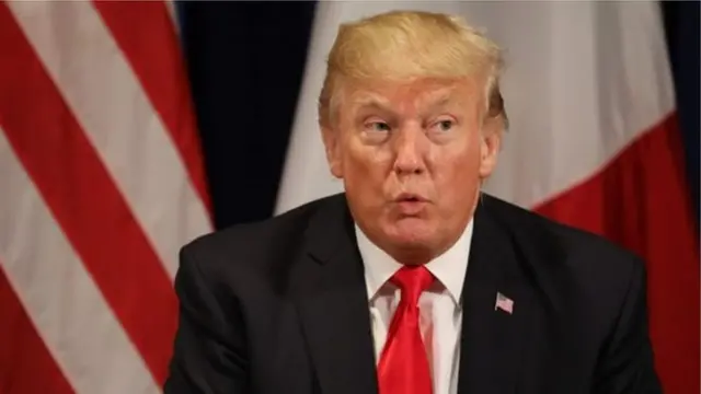 अमरीकी राष्ट्रपति डोनल्ड ट्रंप