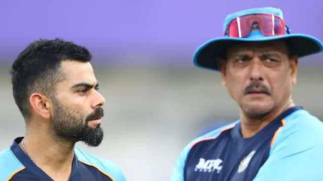 विराट कोहली और रवि शास्त्री