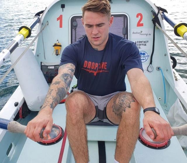 Solo rower completes Atlantic challenge after 111 days at sea