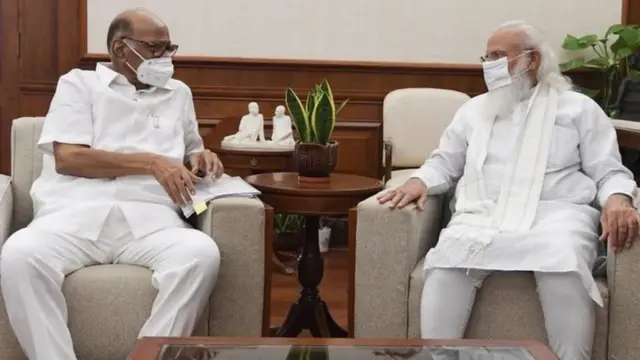 नरेंद्र मोदी, शरद पवार