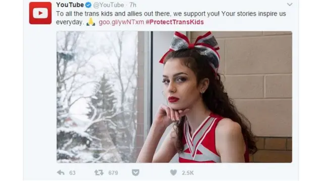 Trump'ın trans gençler aleyhine aldığı karara tepkiler Twitter'da #ProtectTransKids (Trans Gençleri Koruyun) etiketiyle gösteriliyor.