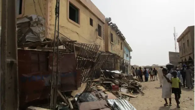 Ụlọakwụkwọ ebe ogbunigwe gbara na Sabon Gari Kano