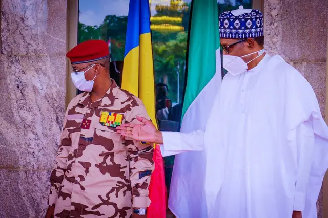 Buhari da Mahamat Idris Deby