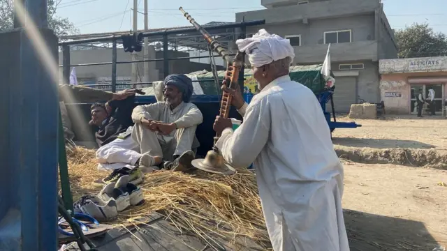 किसानों का प्रदर्शन