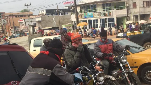Cameroon compulsory wearing of mask