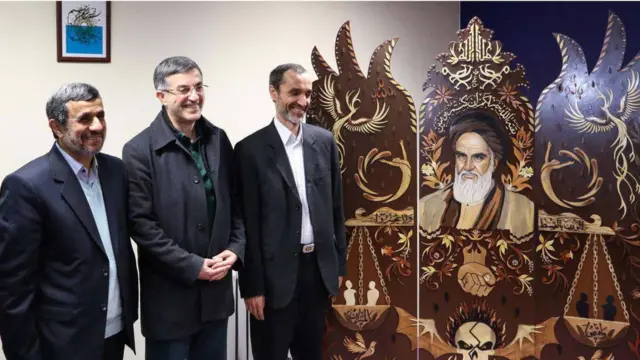 احمدی‌نژاد، بقایی، مشایی