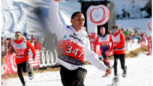 La asombrosa historia de Leonardo Acosta, el venezolano de La Guajira que  ganó oro en las Olimpiadas Especiales de Invierno de Austria sin haber  conocido la nieve - BBC News Mundo