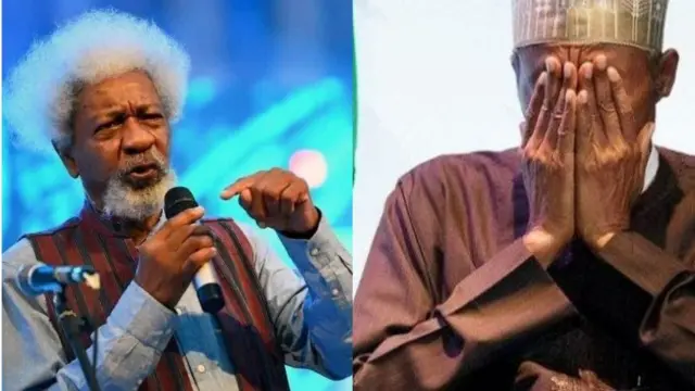 Wole Soyinka ati Muhammadu Buhari
