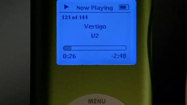 Un reproductor de MP3 de LG