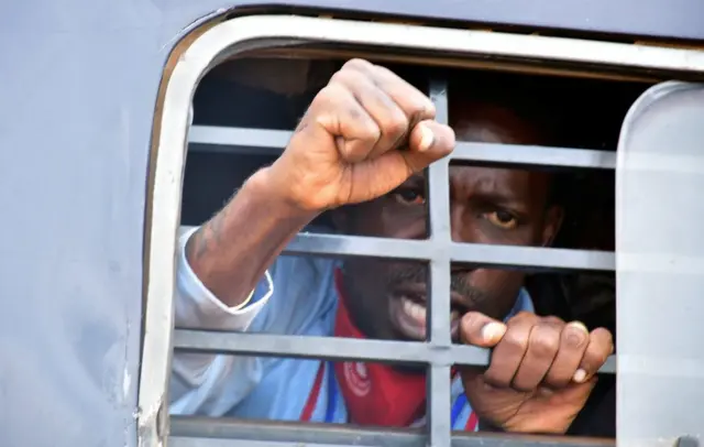 Robert Kyagulanyi, wanda aka fi sani da Bobi Wine