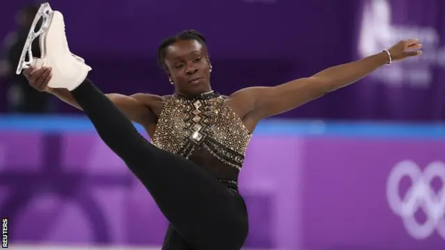 매 베러니스 메이트는 싱글 스케이트 쇼트 프로그램에서 9위를 기록했다