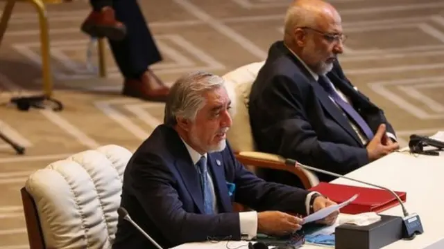 ملي مصالحې د عالي شورا مشر عبدالله عبدالله پرانیستغونډه کې وویل، کله چې سوله راغله بهرنیو ځواکونو ته هېڅ بهرني پوځي ته اړتیا نه شته