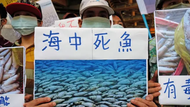 A Vietnamese protest against Formosa in Taiwan