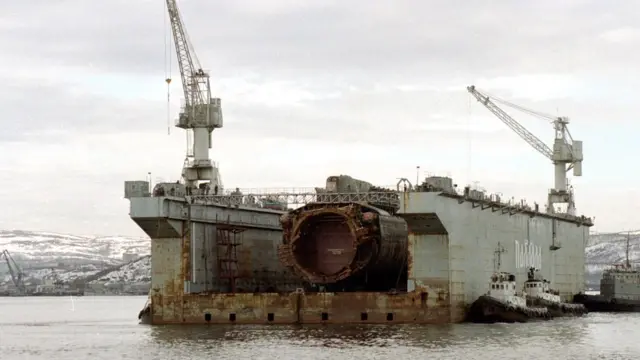 Утилизация АПЛ "Курск"