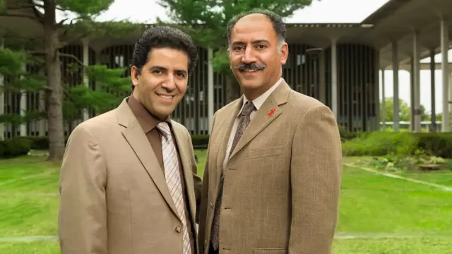 Los hermanos y doctores Arash y Kamiar Alaei,