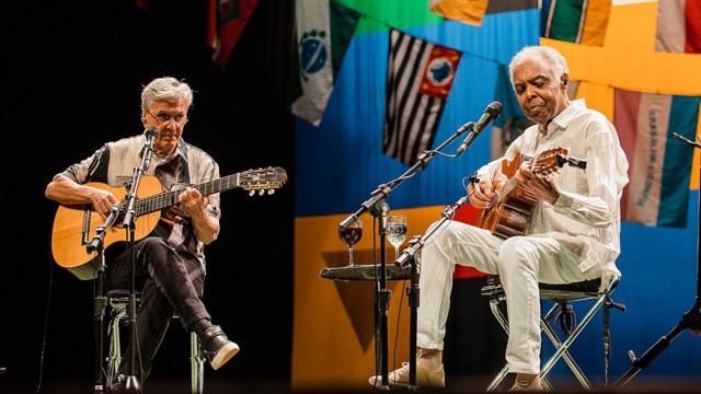 Caetano Veloso e Gilberto Gilcomo depositar na esporte da sorteshowcomo depositar na esporte da sorte2016