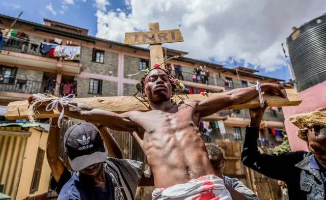 ইস্টারে কেনিয়ার রাজধানী নাইরোবীতে তোলা ছবি