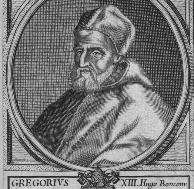 పోప్ 13వ గ్రెగరీ రేఖాచిత్రం