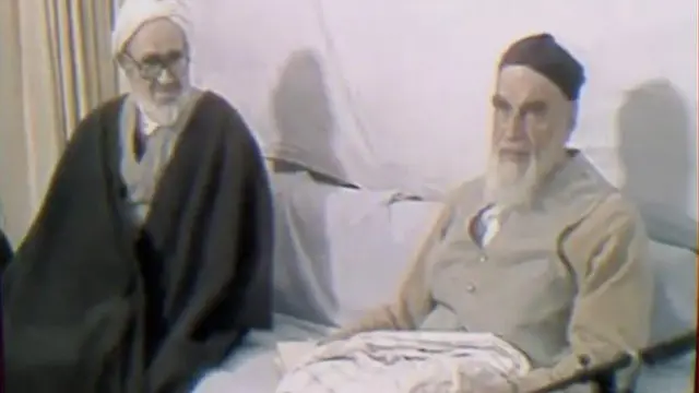 روح الله خمینی و حسینعلی منتظری