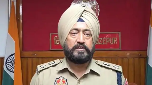 ஃபிரோஸ்பூர் எஸ்.எஸ்.பி. (SSP) பூபிந்தர் சிங் சித்து