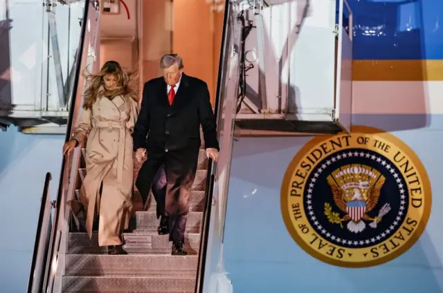 меланија и доналд трамп