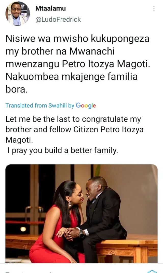 The Love story behind Petro Magoti and Joyce