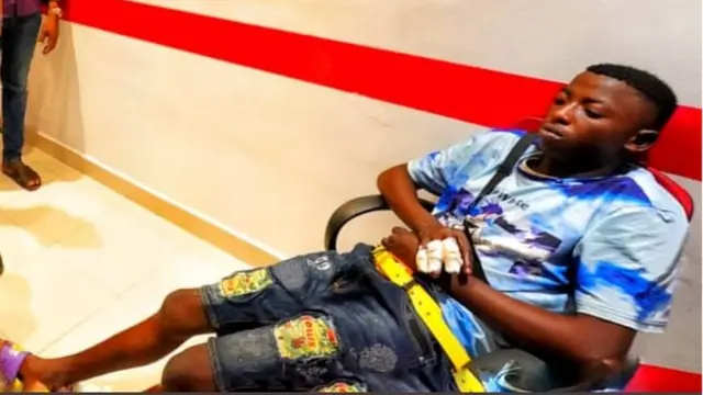 Ọkan lara awọn oluwọde to fara gba ọgbẹ